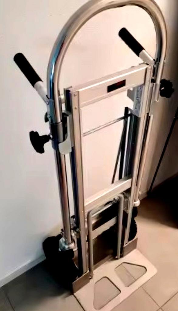 Diable Pliable in Aluminium 3 in 1., Bricolage & Construction, Chariots de transport, Neuf, Diable, 100 litres ou plus, Enlèvement