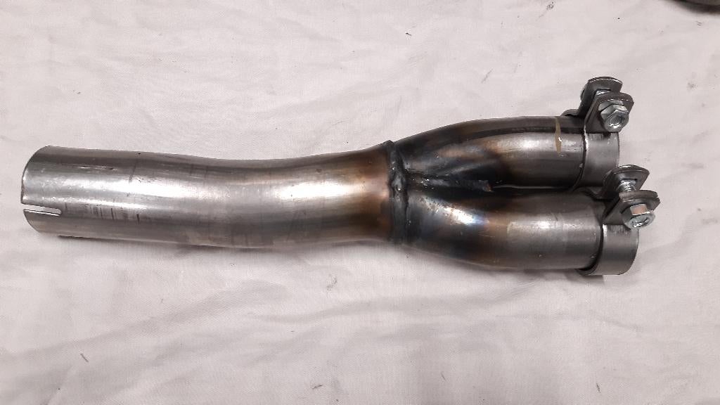 Maniflow LCB Y-stuk met klemmen Classic Mini, Auto-onderdelen, Uitlaatsystemen, Mini, Rover, Austin, Nieuw, Ophalen