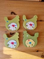 Houten kippen Pasen, Ophalen of Verzenden, Zo goed als nieuw