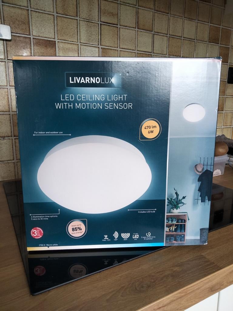 Nouveau capteur de mouvement sans fil LED LAMP, Enlèvement, Neuf, LED