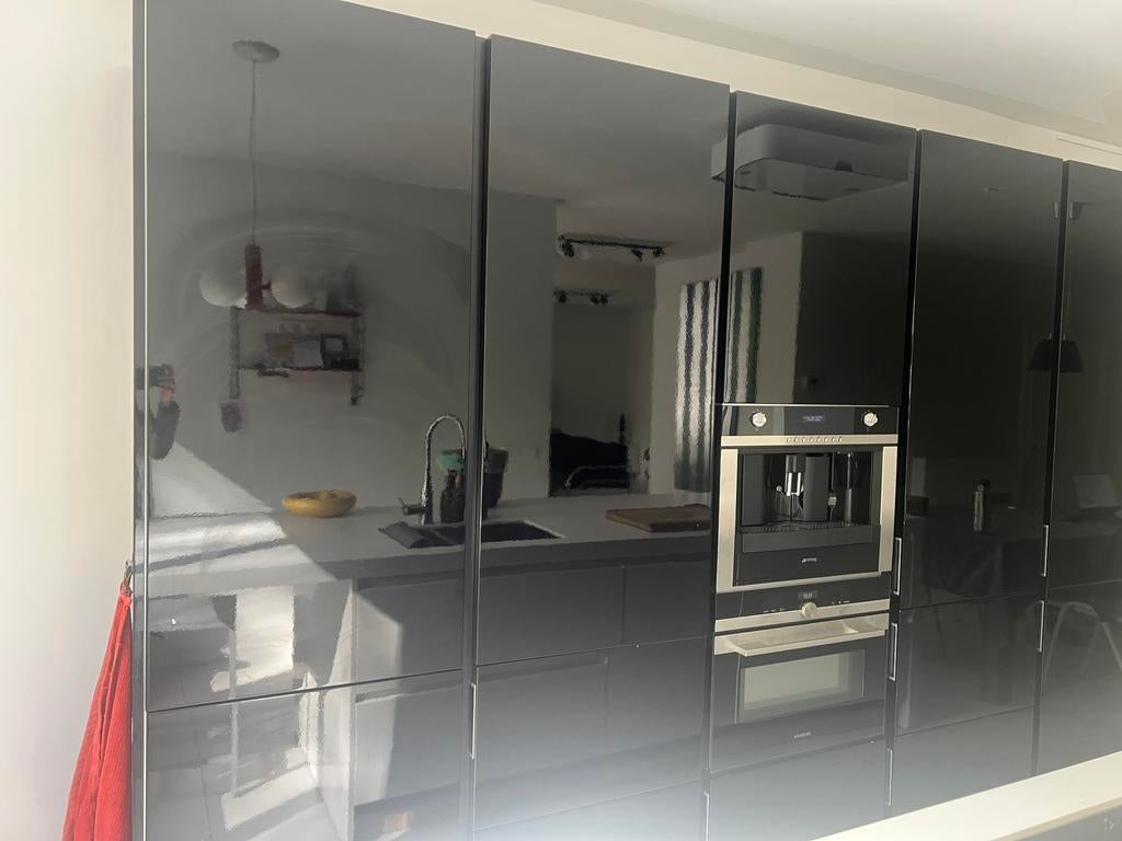 Zwarte keuken Compex  Italiaans Design, Enlèvement, Comme neuf