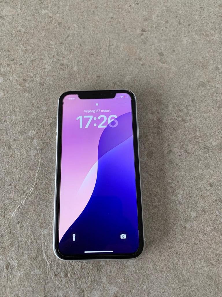 iPhone XR, Telecommunicatie, Ophalen, Gebruikt, Wit, IPhone XR