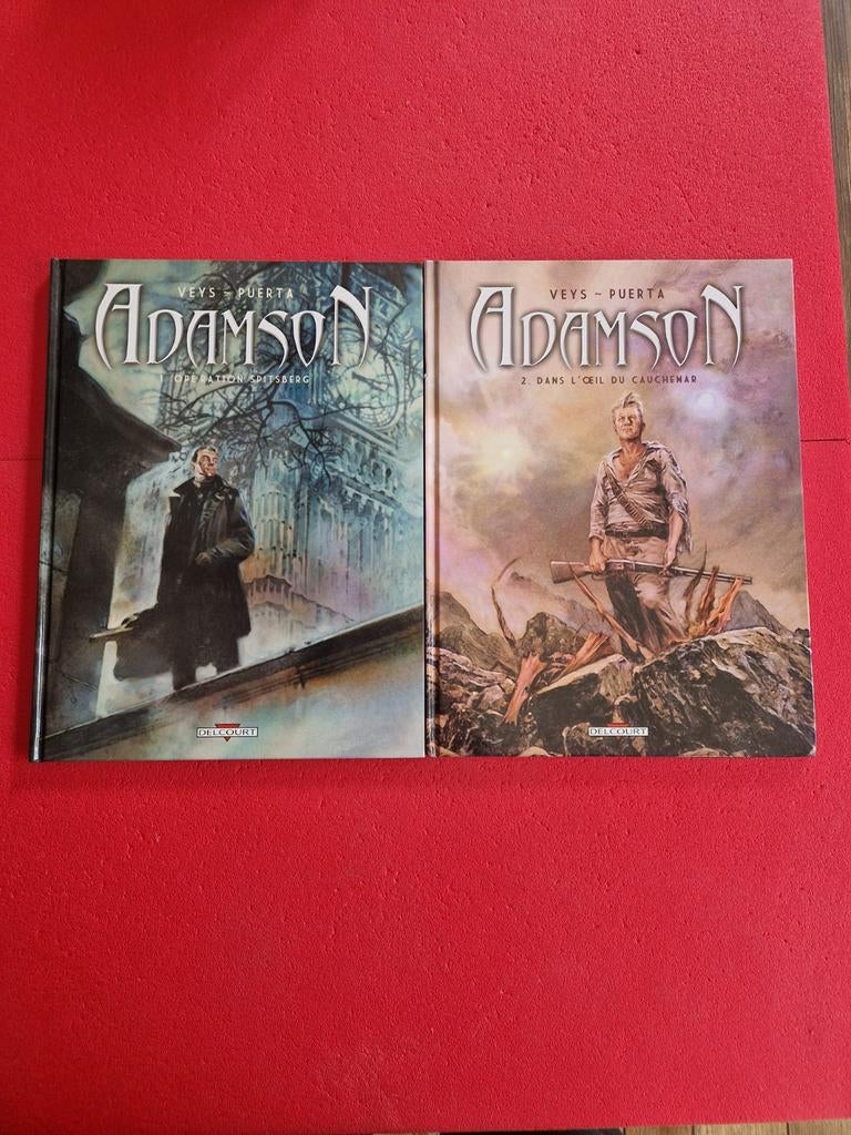 Lot de 2 bd adamson 1 et 2, Enlèvement ou Envoi
