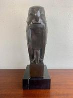 Bronzen Beeld Havik Art Deco naar Johan Altorf Gesigneerd, Antiek en Kunst, Ophalen of Verzenden