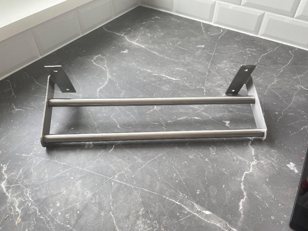 IKEA handdoekhouder, oud model. Grundtal, Ophalen, Zo goed als nieuw, Handdoekenrek