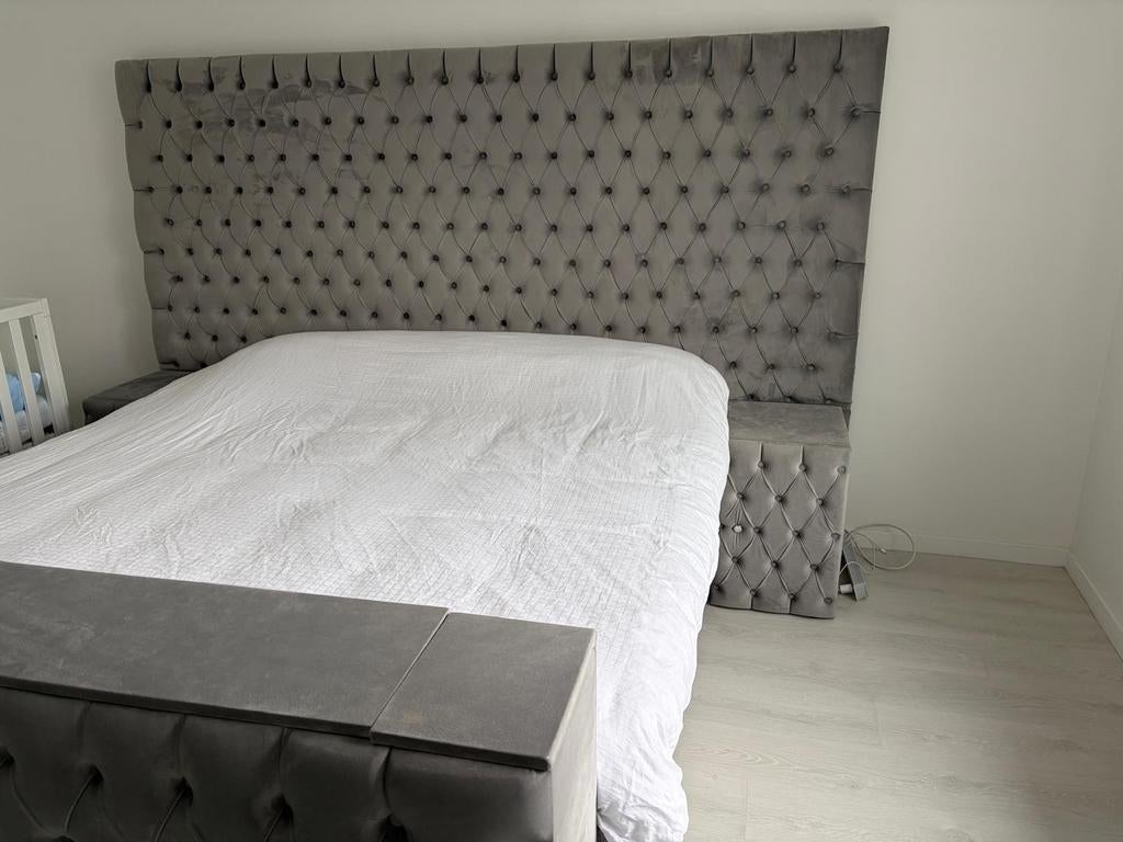 Lit 2 personnes, Maison & Meubles, Enlèvement ou Envoi