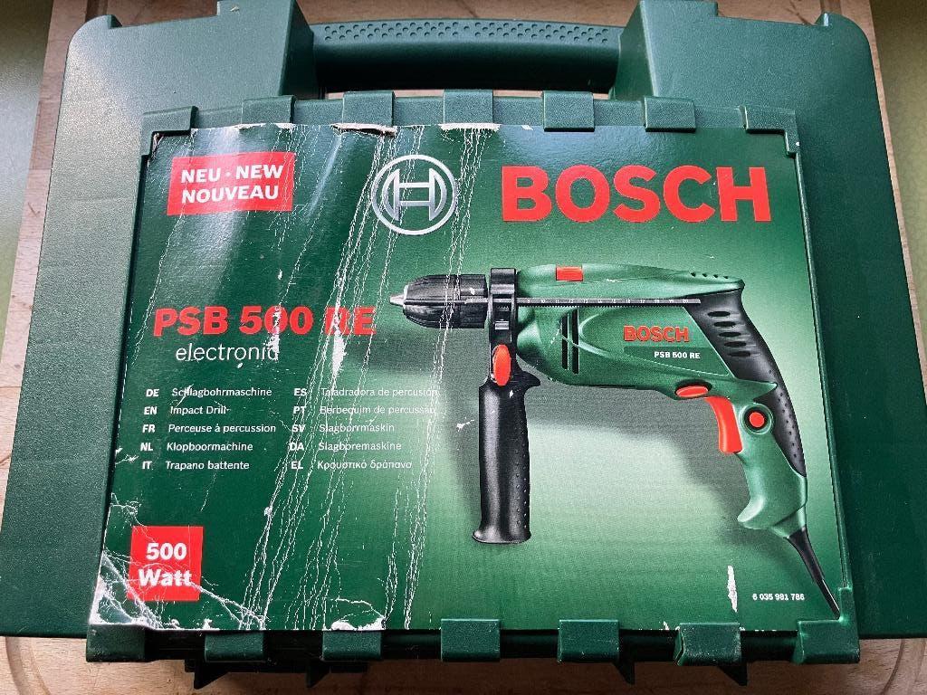 Bosch Klopboormachine, Bricolage & Construction, Outillage | Foreuses, Utilisé, Perceuse, 400 à 600 watts, Mécanisme de percussion