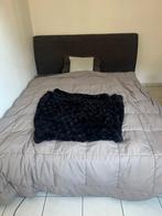 Boxpring bed met hoofdbord 1.80cm x 2.00cm, Huis en Inrichting, Ophalen