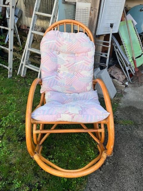 rocking chair, Jardin & Terrasse, Enlèvement, Utilisé