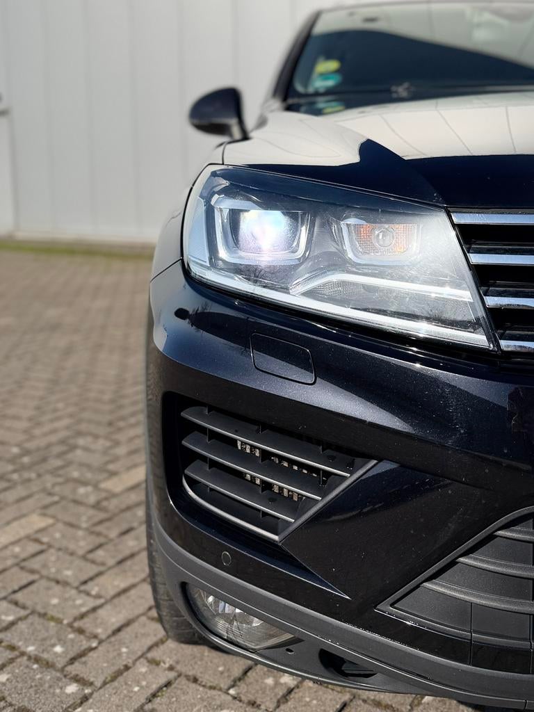 Volkswagen Touareg 2016, Auto's, Volkswagen, Automaat, Zwart, Leder, Bedrijf