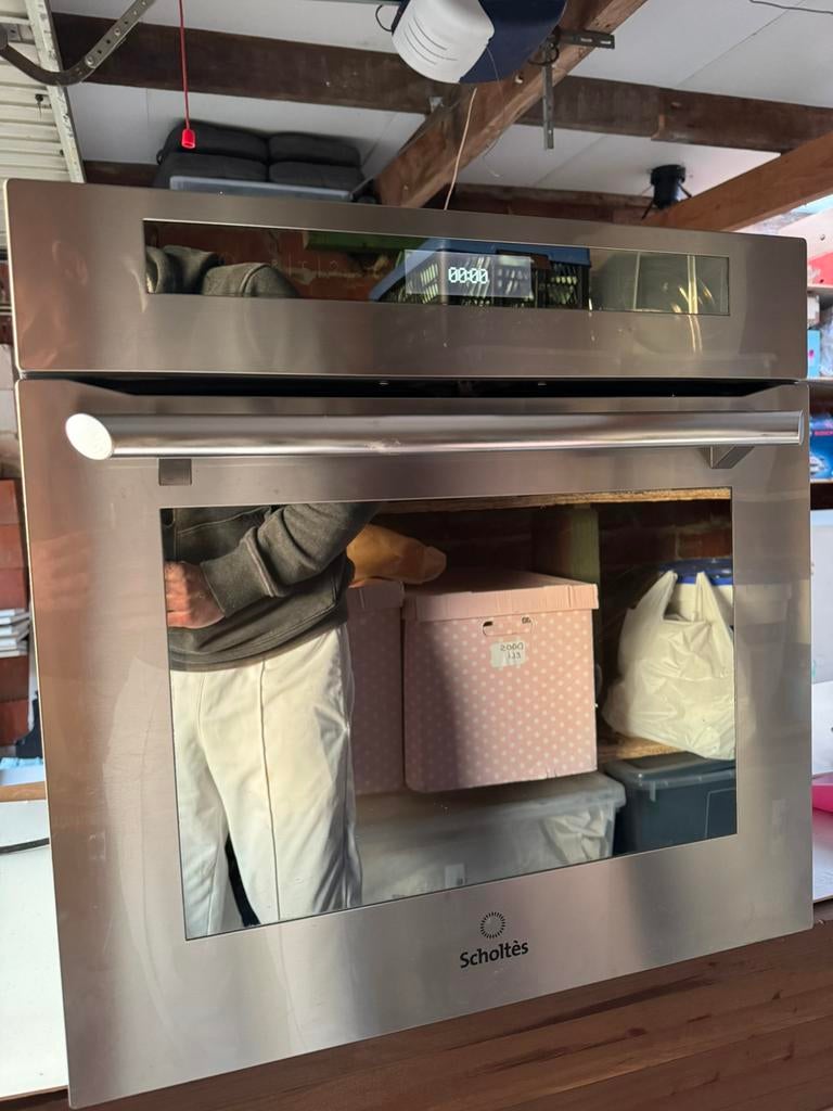 Four encastrable Scholtes (FI 386 P), Electroménager, Fours, Enlèvement ou Envoi, Encastré, Comme neuf, Air chaud