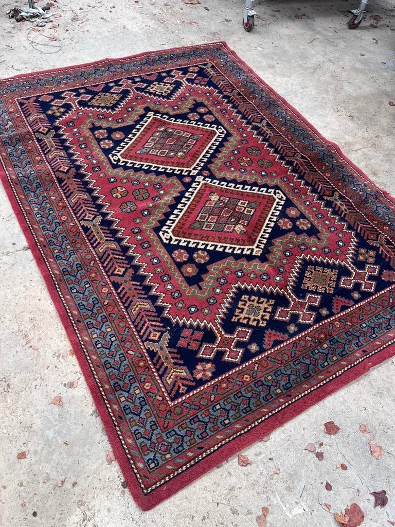 Tapis en laine, Maison & Meubles, Ameublement | Tapis & Moquettes, Enlèvement, Comme neuf