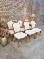 6 chaises de campagne en chêne, Autres couleurs, Landelijk, Enlèvement, Belgie