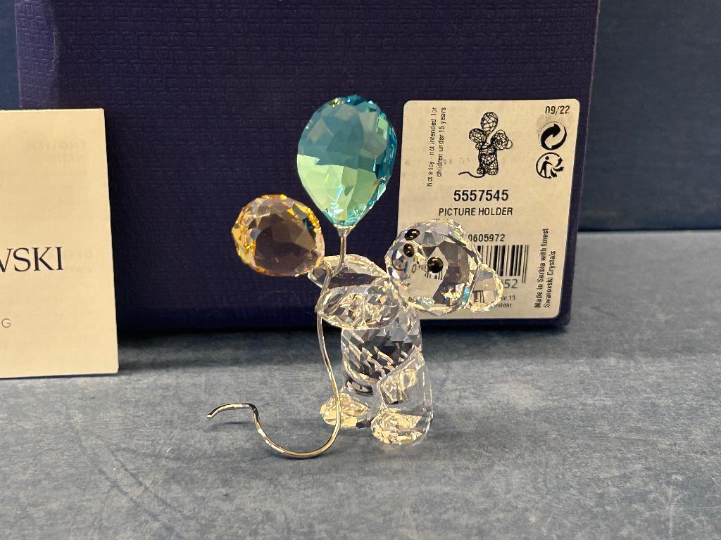 Swarovski Mijn Kleine Kris Beer, Fotohouder, Verzamelen, Swarovski, Nieuw, Figuurtje, Ophalen of Verzenden