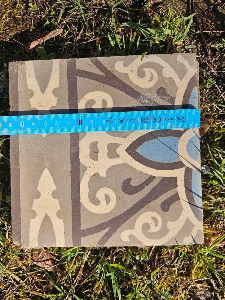 Antieke cementtegels, Huis en Inrichting, Stoffering | Vloerbedekking, Ophalen