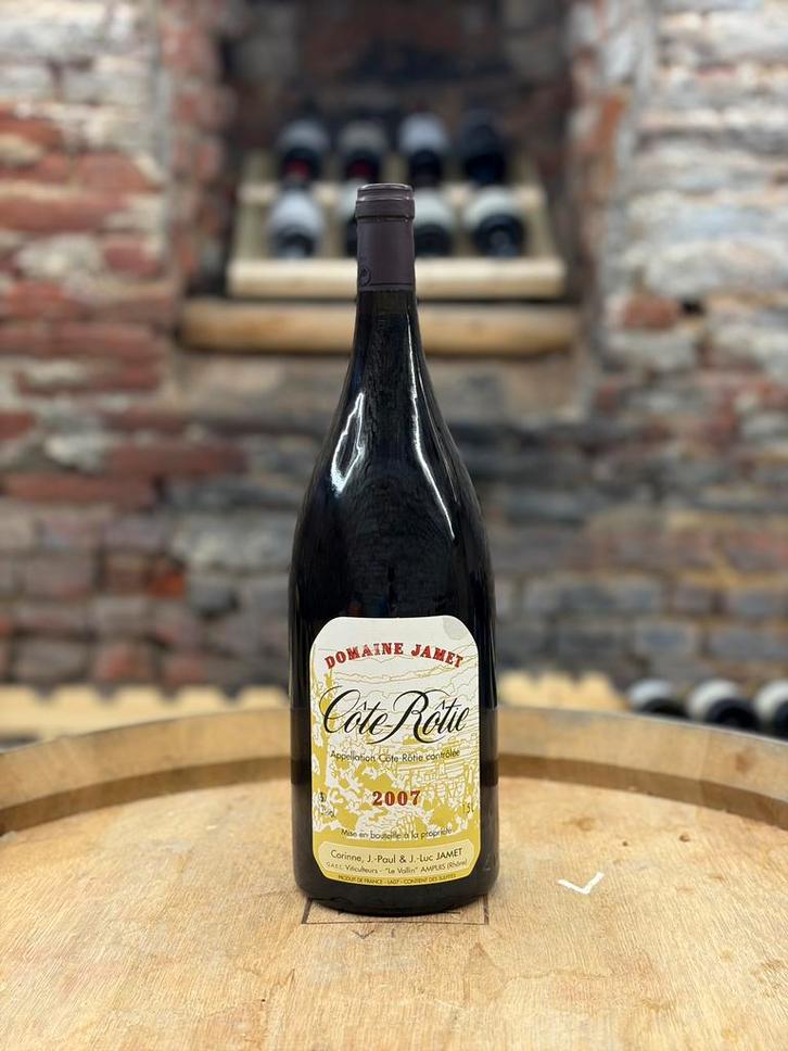 Magnum cote rotie 2007 D.Jamet, Collections, Vins, Comme neuf, Enlèvement ou Envoi