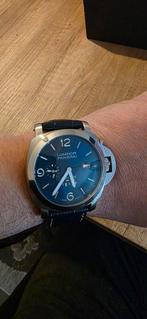 Panerai Luminor – Nieuw, Complete Set, In Perfecte Staat, Overige merken, Leer, Staal, Polshorloge