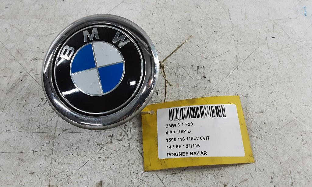 POIGNEE COFFRE / HAYON ARRIERE BMW 1 serie (F20) (7248535), Autos : Pièces & Accessoires, Carrosserie & Tôlerie, BMW, Utilisé