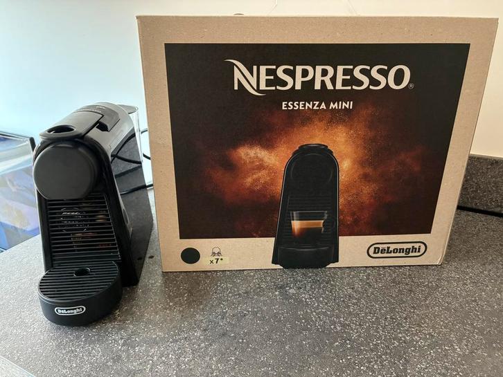 De’Longhi Essenza Mini, Electroménager, Cafetières, Comme neuf, Dosettes et capsules de café, Machine à espresso, 1 tasse, Réservoir d'eau amovible