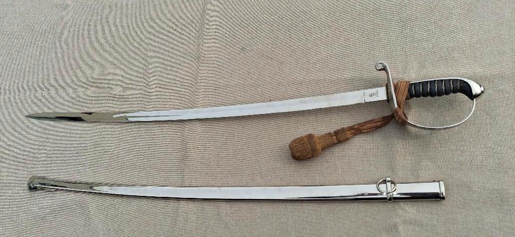 Deense sabel officier Seifert en WKC Solingen, Verzamelen, Militaria | Algemeen, Landmacht, Zwaard of Sabel, Ophalen of Verzenden