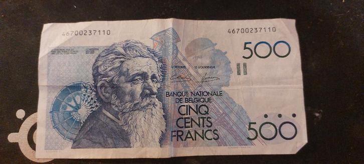 set belgische frankbiljetten, Postzegels en Munten, Bankbiljetten | België, Setje, Ophalen of Verzenden