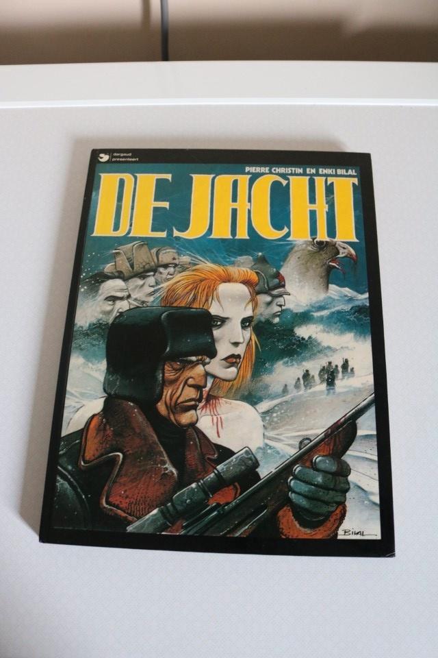 De jacht - hardcover - 1-ste druk 1983, Eén stripboek, Ophalen of Verzenden, Gelezen