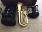 Basstuba si b merk Hofmeister, Enlèvement, Utilisé, Tuba en si bémol, Avec valise ou sac