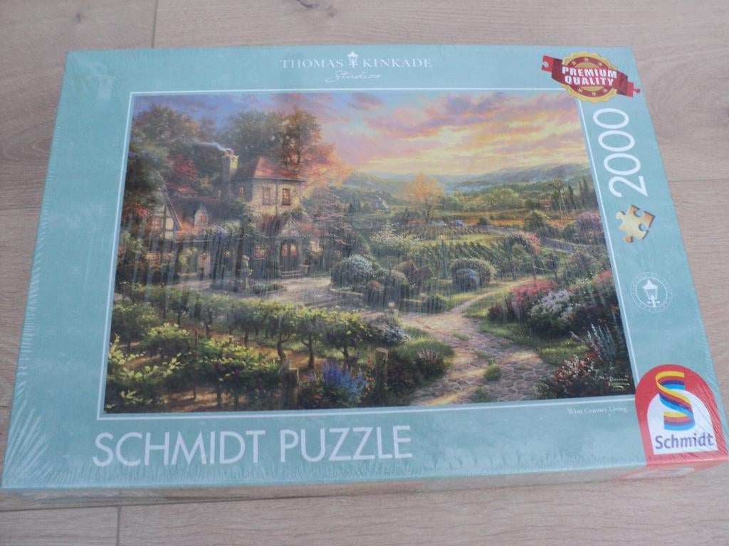 Puzzle Thomas Kinkade -Schmidt -2000 pièces, Enlèvement ou Envoi, Plus de 1 500 pièces, Neuf, Puzzle