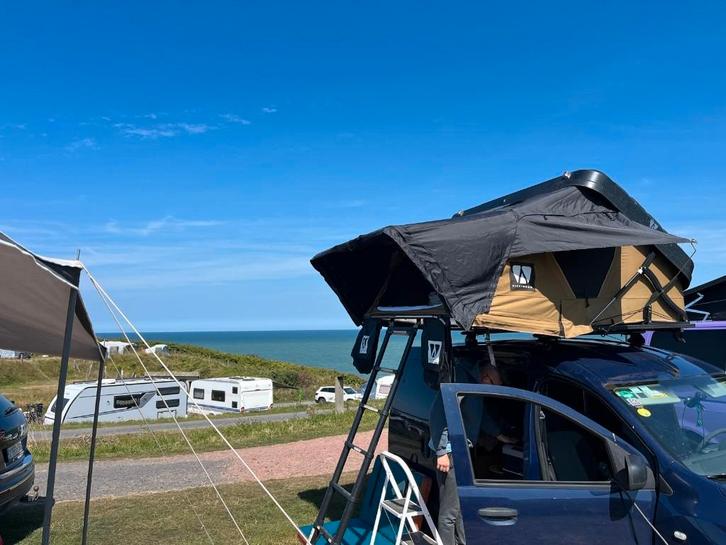 Daktent Vickywood Mighty Oak 160 + ondertent, Caravans en Kamperen, Tenten, tot en met 3, Zo goed als nieuw, Ophalen