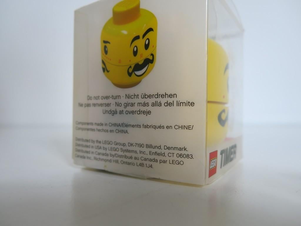Minuteur de cuisine LEGO Minifigure Head, nouveau, Enlèvement ou Envoi, Neuf, Lego