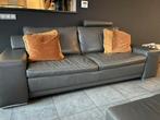 Salon grijs leder, Ophalen, Zo goed als nieuw
