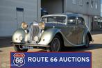 Jaguar Mark IV 1.5 Litre Saloon | 1948 | Route 66 Auctions, Auto's, Zwart, Bedrijf, Handgeschakeld, Overige carrosserie