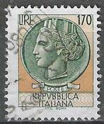 Italie 1977 - Yvert 1325 - Munt van Syracuse - 170 l. (ST), Verzenden, Gestempeld