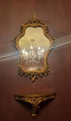 Miroir baroque élégant avec tabour assorti, Enlèvement