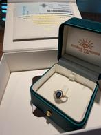 Bague neuve or 14k diamants et saphire, Handtassen en Accessoires, Ringen, Ophalen of Verzenden, Zo goed als nieuw, Goud, Goud