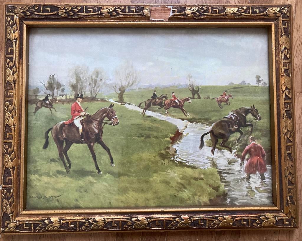 Schilderij Charles Simpson, Ophalen