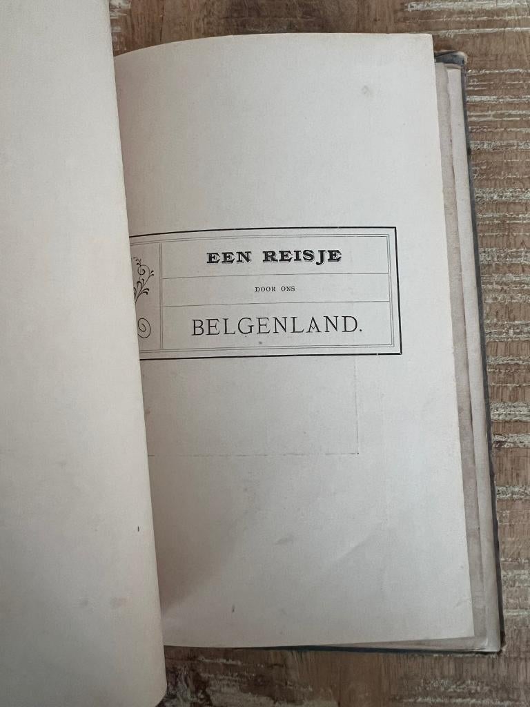 Een reisje door ons Belgenland - Frans Demeyer *1905*, Enlèvement ou Envoi, Frans Demeyer