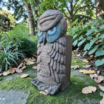 Statue vintage en bois/hibou, Jardin & Terrasse, Enlèvement, Utilisé, Bois