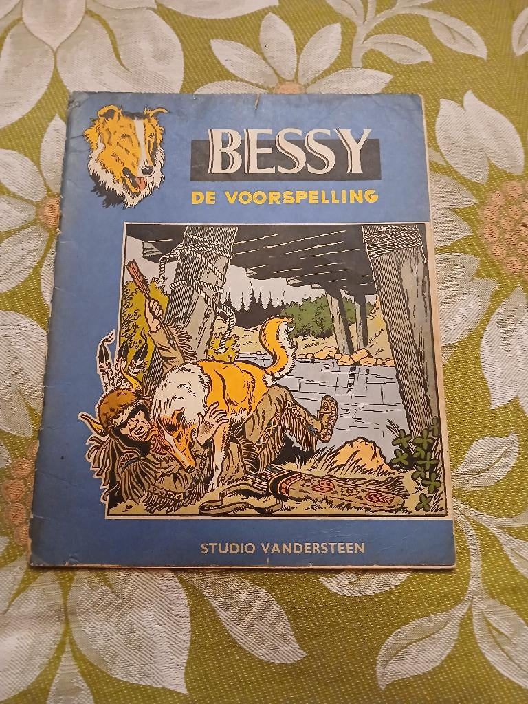 1e druk Bessy nr 33 : de voorspelling, Gelezen, Wirel (Vandersteen/Verschuere), Eén stripboek, Ophalen of Verzenden
