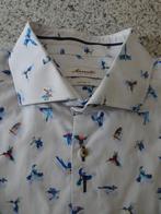 chemise hemd XL impeccable 44 blanc à motifs, Vêtements | Hommes, Chemises, Enlèvement, Comme neuf, Blanc