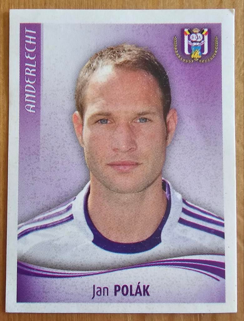 Panini Football 2010 #20 Jan Polák RSC Anderlecht Voetbal!, Ophalen of Verzenden, Zo goed als nieuw, Sticker