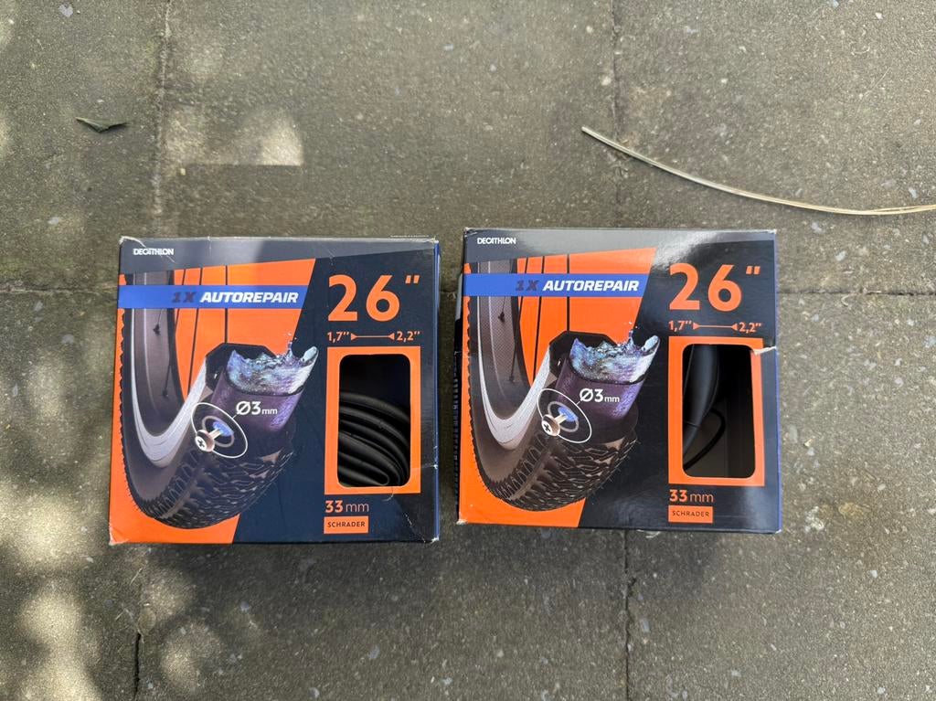 Chambre à air autoobturante Decathlon 26x1,7/2,2, Enlèvement, Neuf, Hommes, Autres marques
