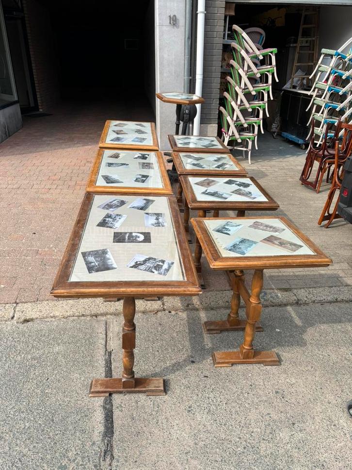 Vieilles tables de café, Antiquités & Art, Antiquités | Meubles | Tables, Enlèvement