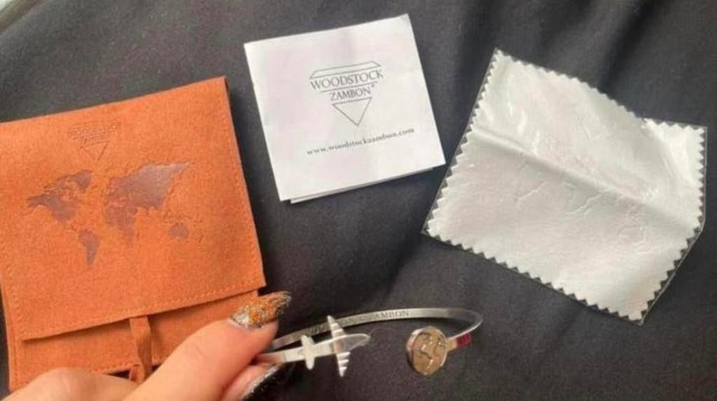 Zilvere armband woodstock zambon, Enlèvement ou Envoi, Comme neuf, Argent, Argent