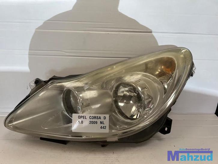 OPEL CORSA D Links koplamp 2005-2011, Auto-onderdelen, Verlichting, Opel, Gebruikt