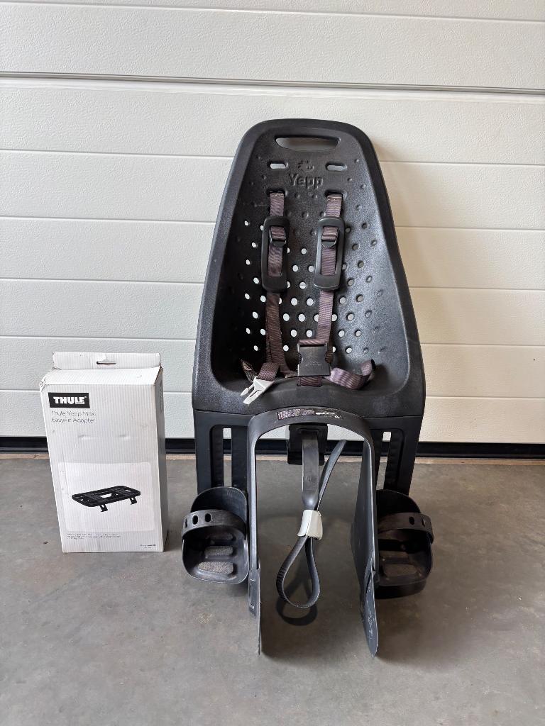 Thule Yepp 2 maxi inclusief adaptor, Fietsen en Brommers, Ophalen, Achterzitje, Yepp (Thule), 9 t/m 36 kg