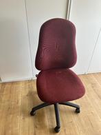 Bordeaux bureaustoel, Ophalen, Gebruikt, Rood, Bureaustoel