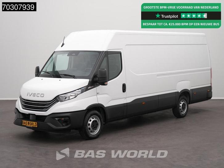 Iveco Daily 35S18 3.0L Automaat L3H2 180PK ACC Airco Camera, Auto's, Bestelwagens en Lichte vracht, Bedrijf, Te koop, Achteruitrijcamera