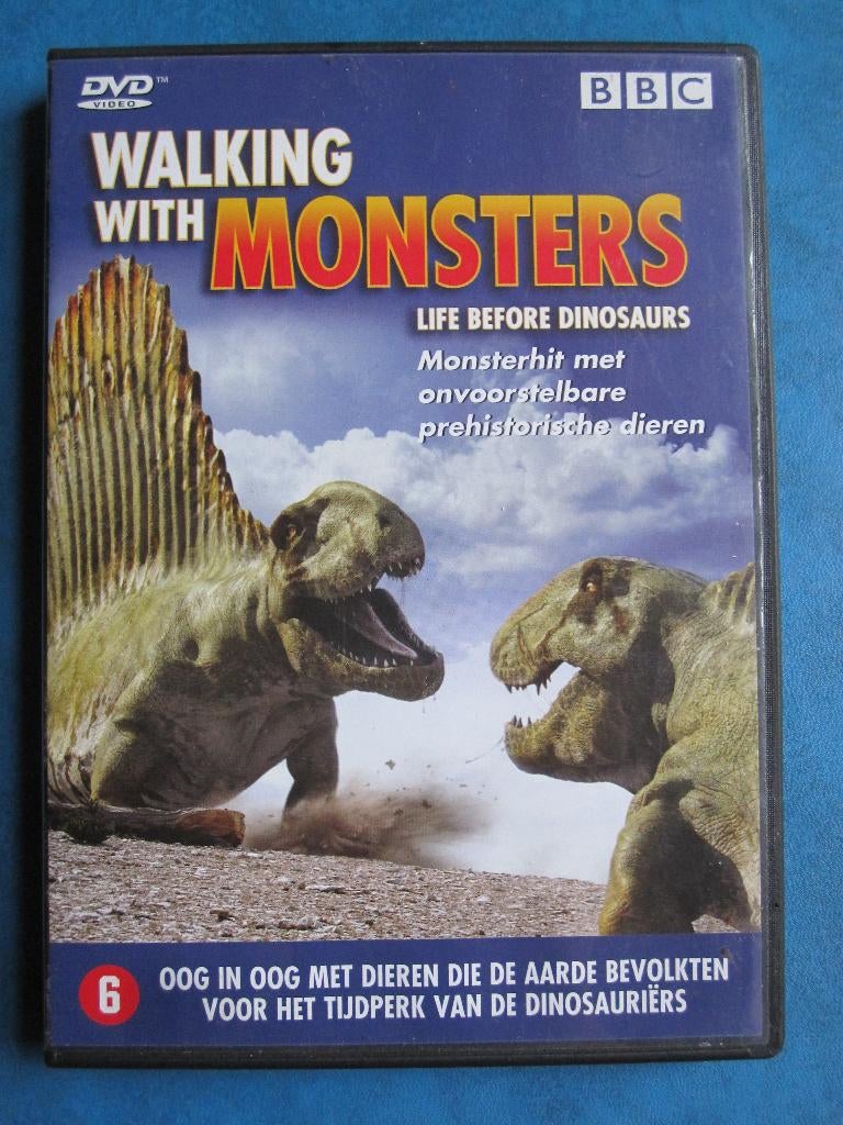 Walking with Monsters, Cd's en Dvd's, Dvd's | Documentaire en Educatief, Vanaf 6 jaar, Ophalen of Verzenden, Zo goed als nieuw