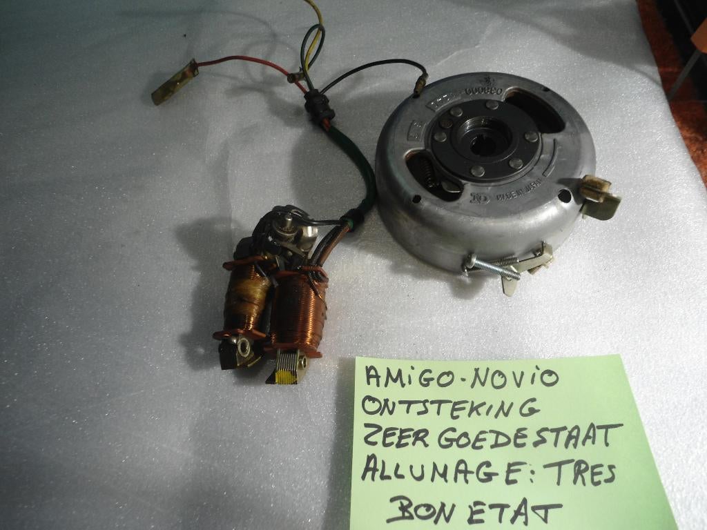Honda amigo novio : ontsteking, weinig kilometers, Fietsen en Brommers, Brommeronderdelen | Oldtimers, Ophalen, Zo goed als nieuw